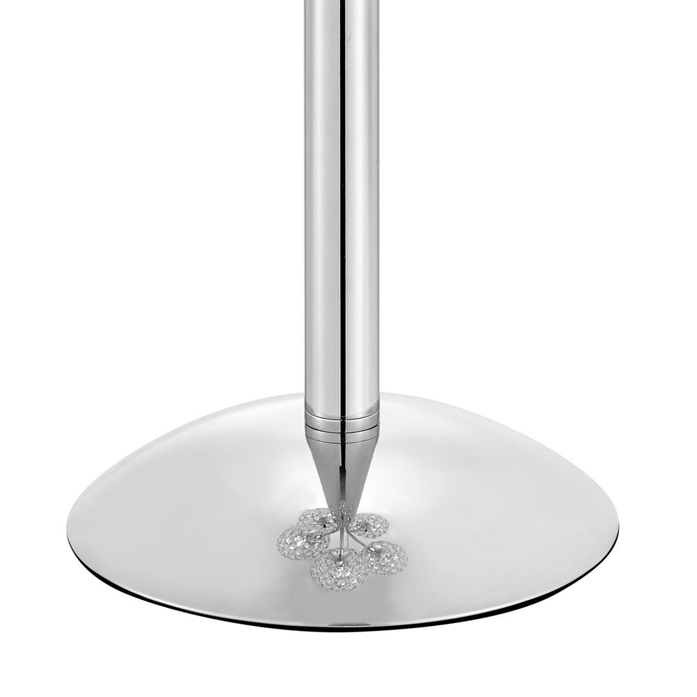 Finesse Decor Thailand Table Lamp Chrome Metal LED Light. Picture 5