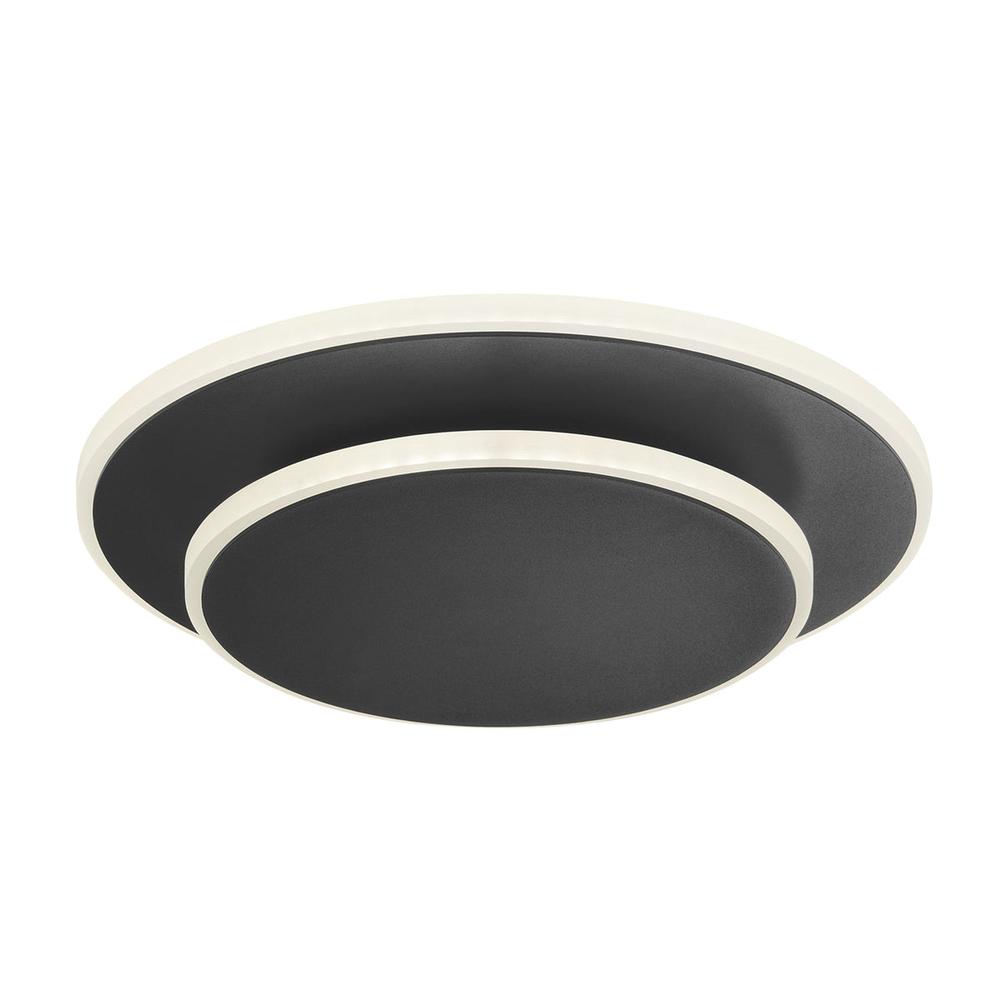 Finesse Decor Luna Eclipse Wall Light Black Metal Dimmable Integrated LED. Picture 1