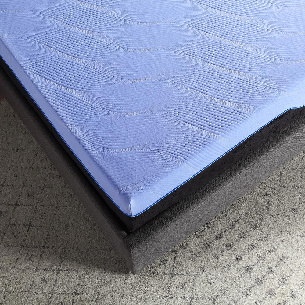 12 inch King Size 5-Layer Hybrid Latex Foam and Coil Adult Mattress. Picture 5