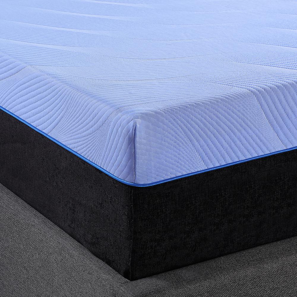 12 inch Queen Size 5-Layer Hybrid Memory Foam and Coil Adult Mattress. Picture 2