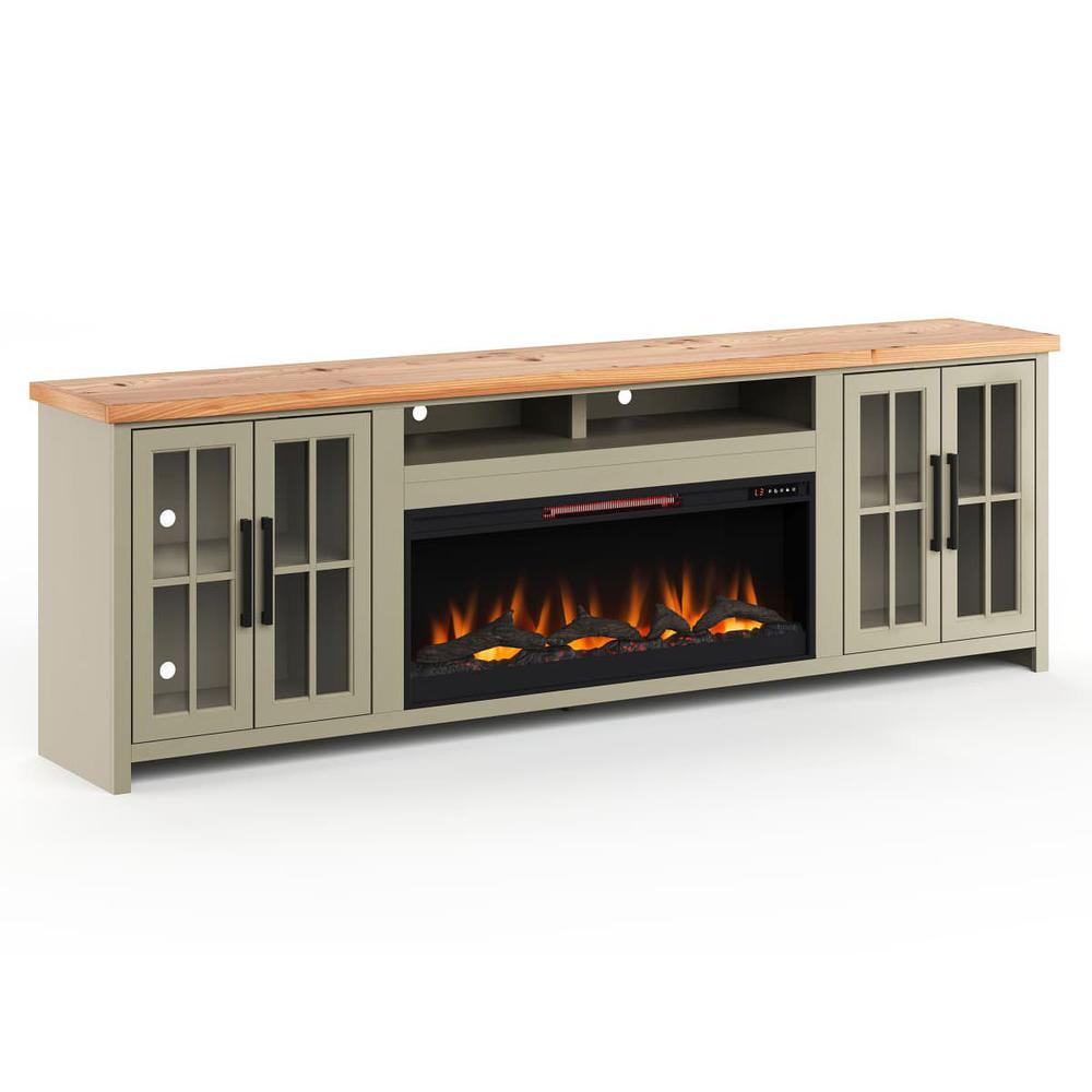 Vineyard 74" Fireplace Console. Picture 1