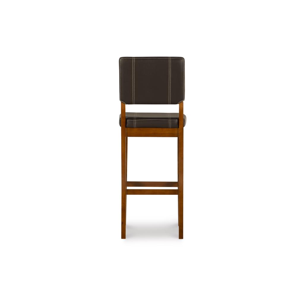 Milano Bar Stool Brown 30. Picture 4