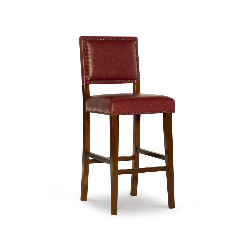 Brook Red Bar Stool. Picture 6