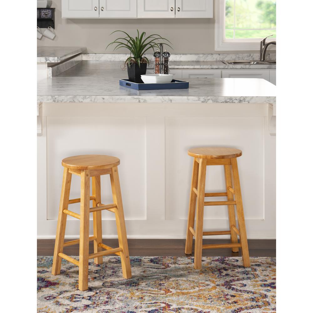 24 Inches Counter stool With Round Seat. Picture 5
