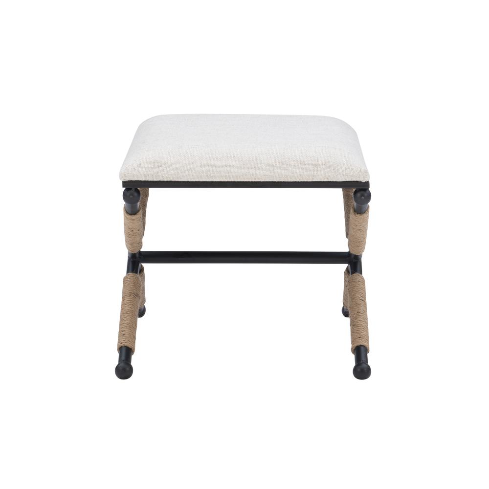 Ashburn Campaign Accent Stool. Picture 6