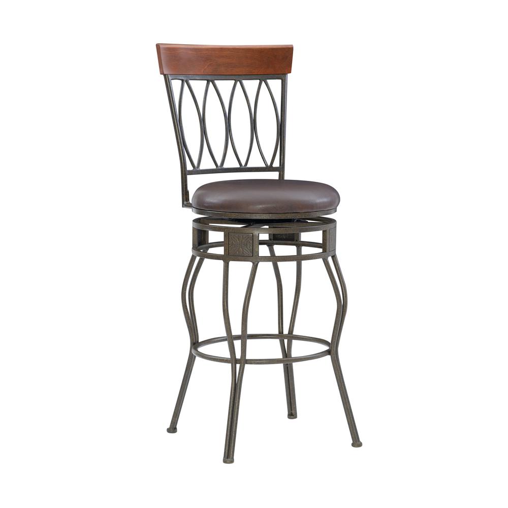 Four Oval Back Bar Stool 30. Picture 11