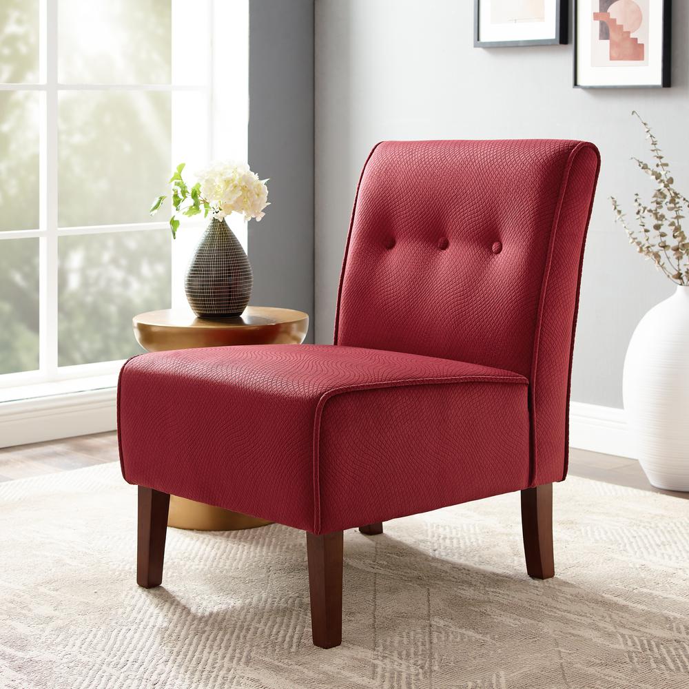 Coco Accent Chair - Red. Picture 11
