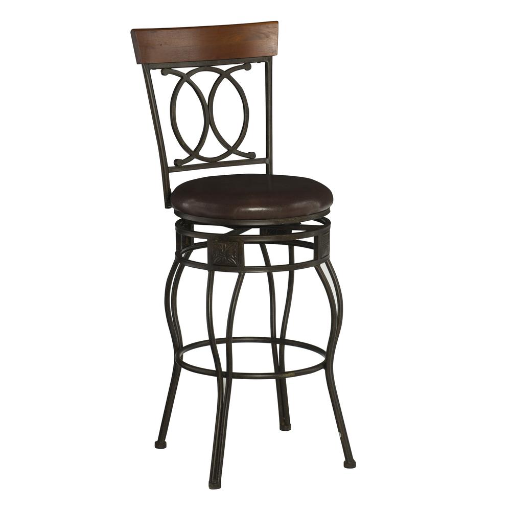 O & X Back Bar Stool. Picture 15