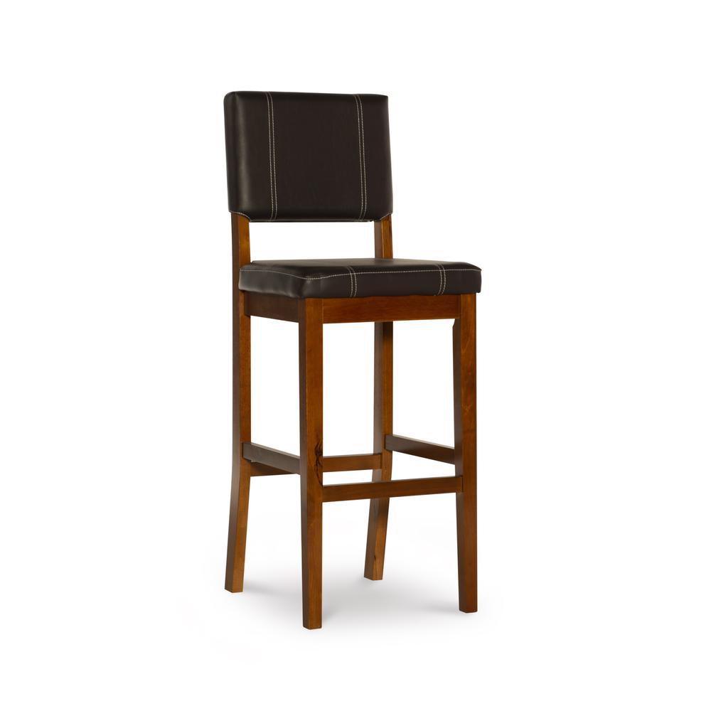 Milano Bar Stool Brown 30. Picture 8