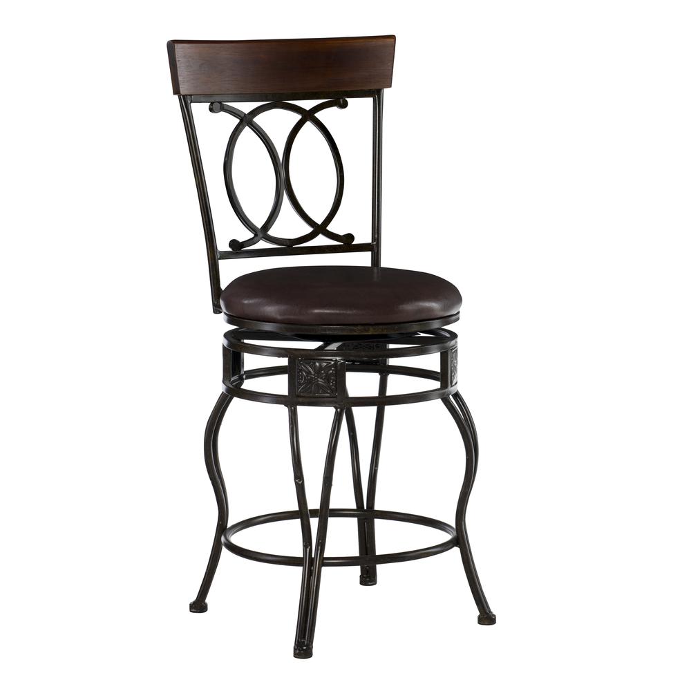 O & X Back Counter Stool. Picture 15