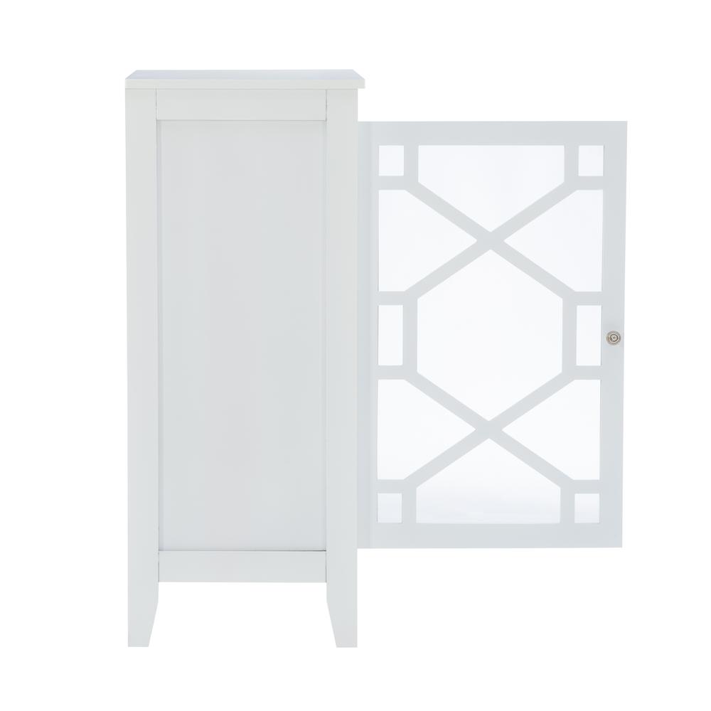 Fetti White Small Cabinet. Picture 21