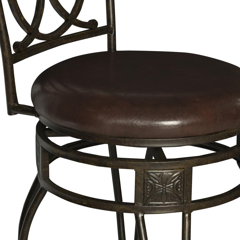 O & X Back Bar Stool. Picture 11