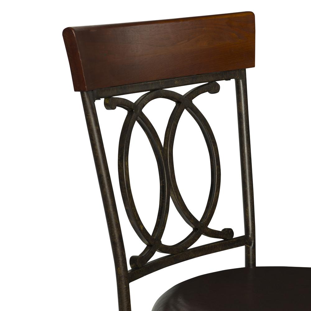 O & X Back Bar Stool. Picture 10