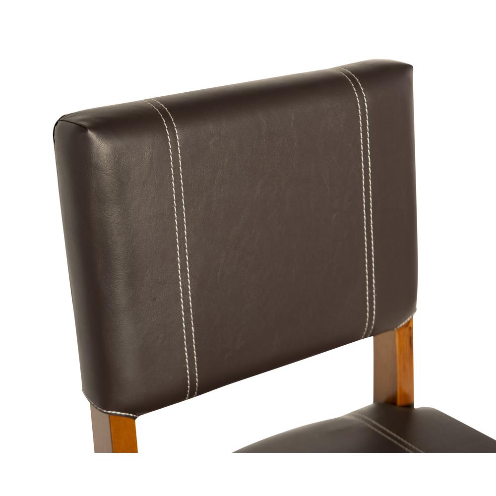 Milano Bar Stool Brown 30. Picture 10
