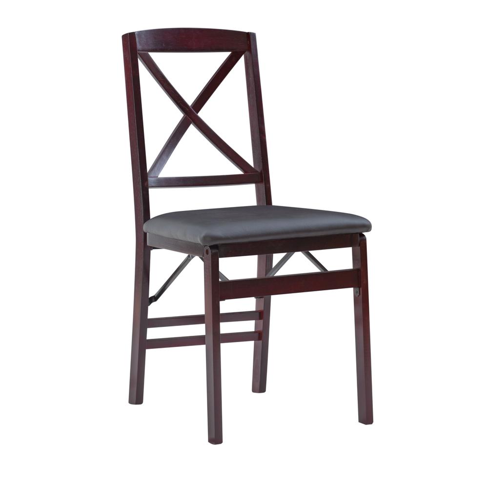 Triena 18 In X Back Folding Chair - Set Of Two. Picture 2