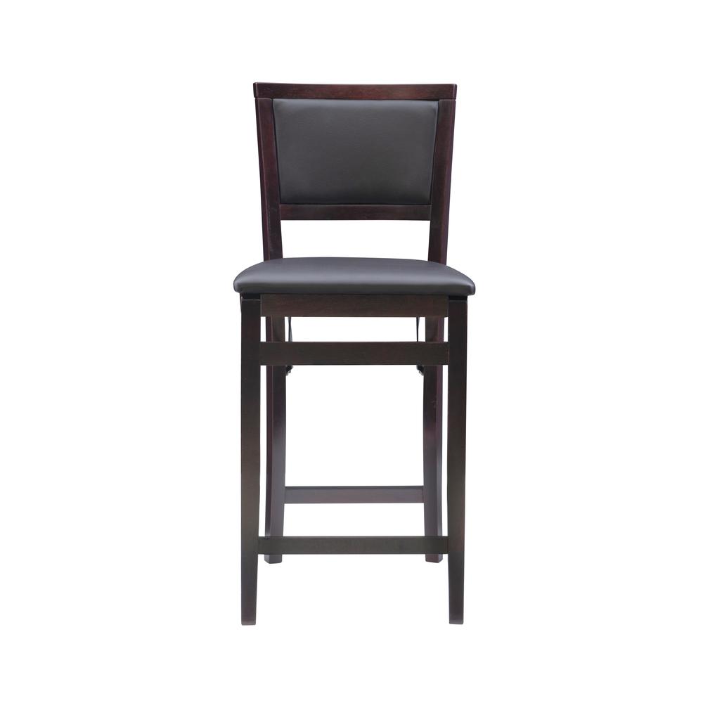 Triena 24 In Pad Back Folding Counter Stool. Picture 2