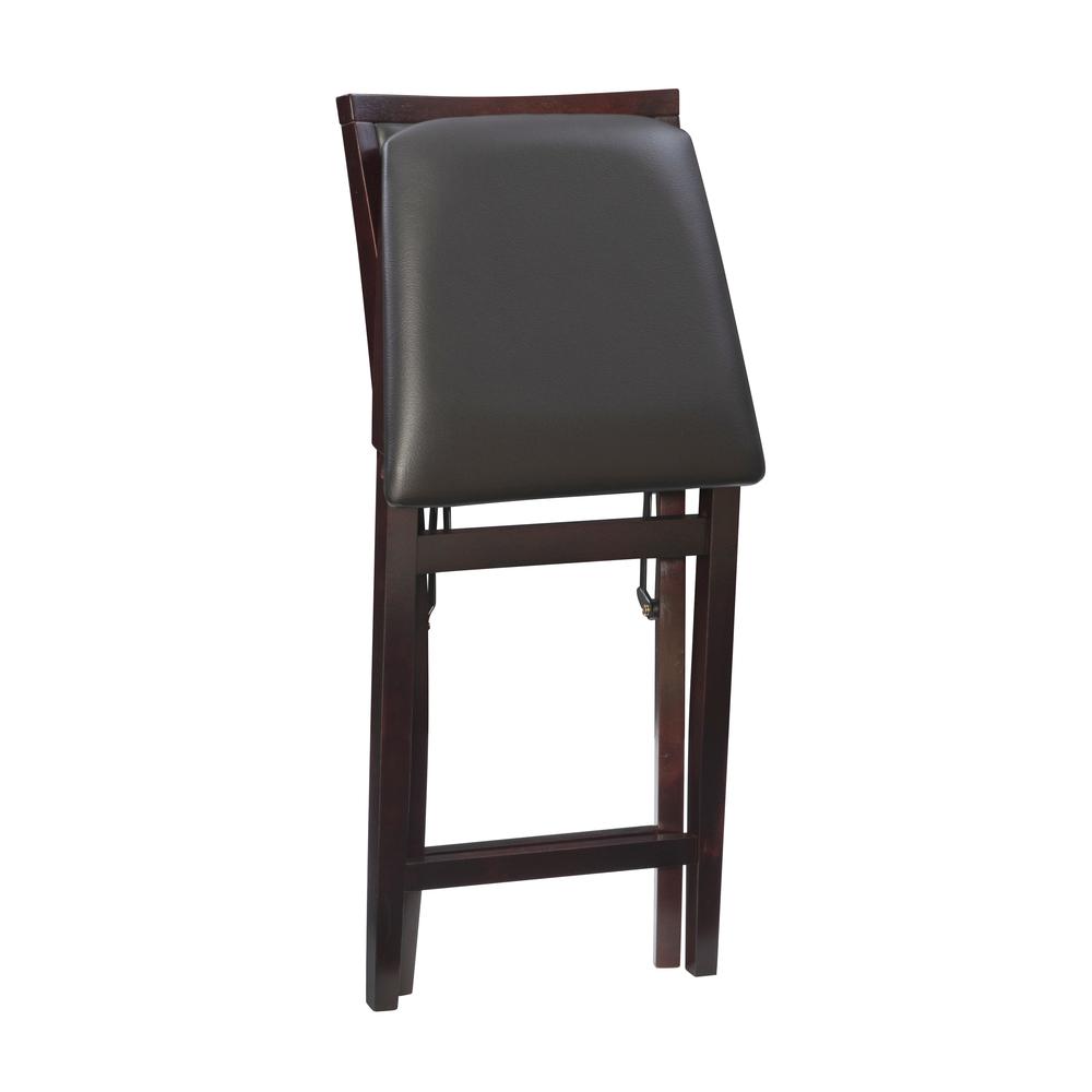 Triena 24 In Pad Back Folding Counter Stool. Picture 8