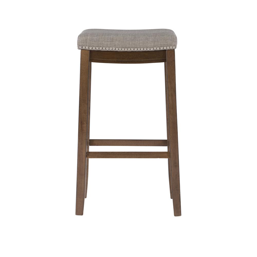 Claridge Rustic Backless Bar Stool. Picture 2