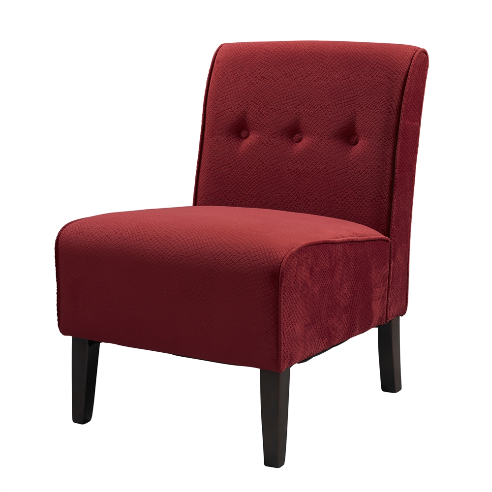 COCO ACCENT CHAIR - RED. Picture 1