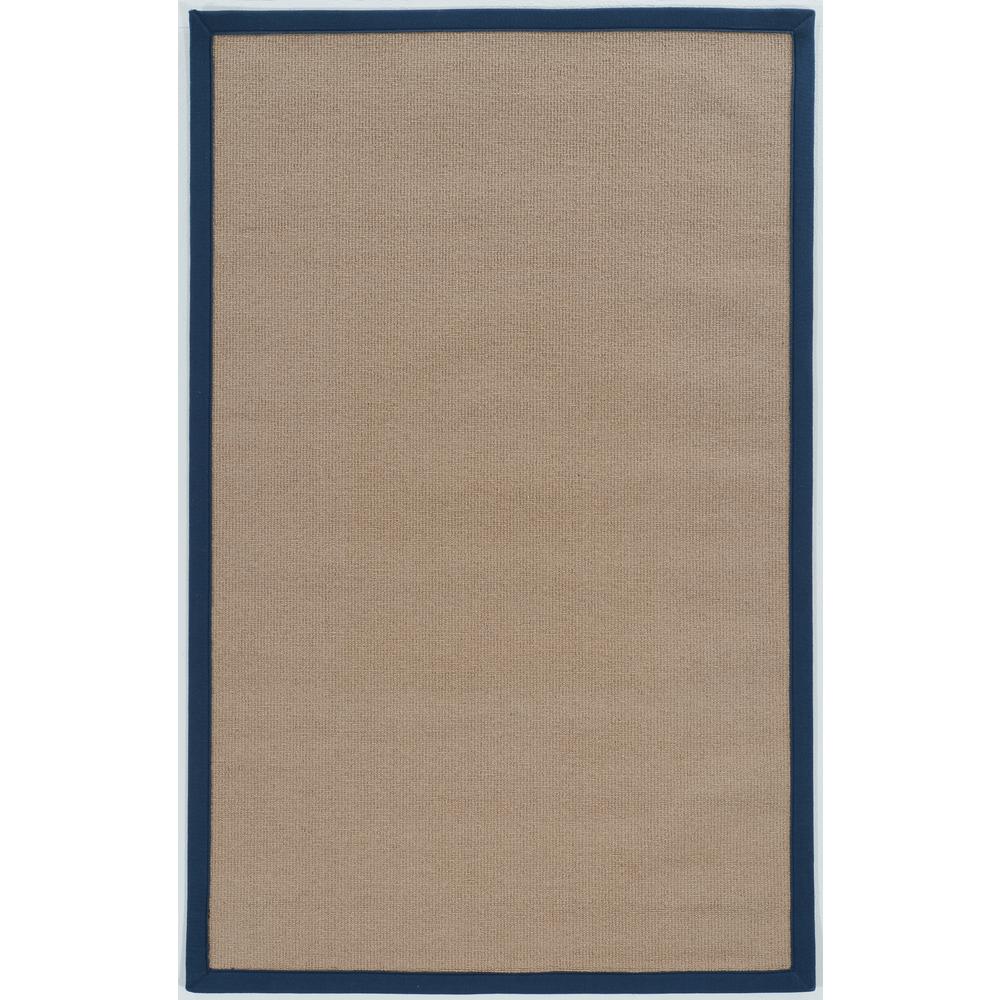 Athena Cork & Blue Rug, Size 8 x 11. Picture 1