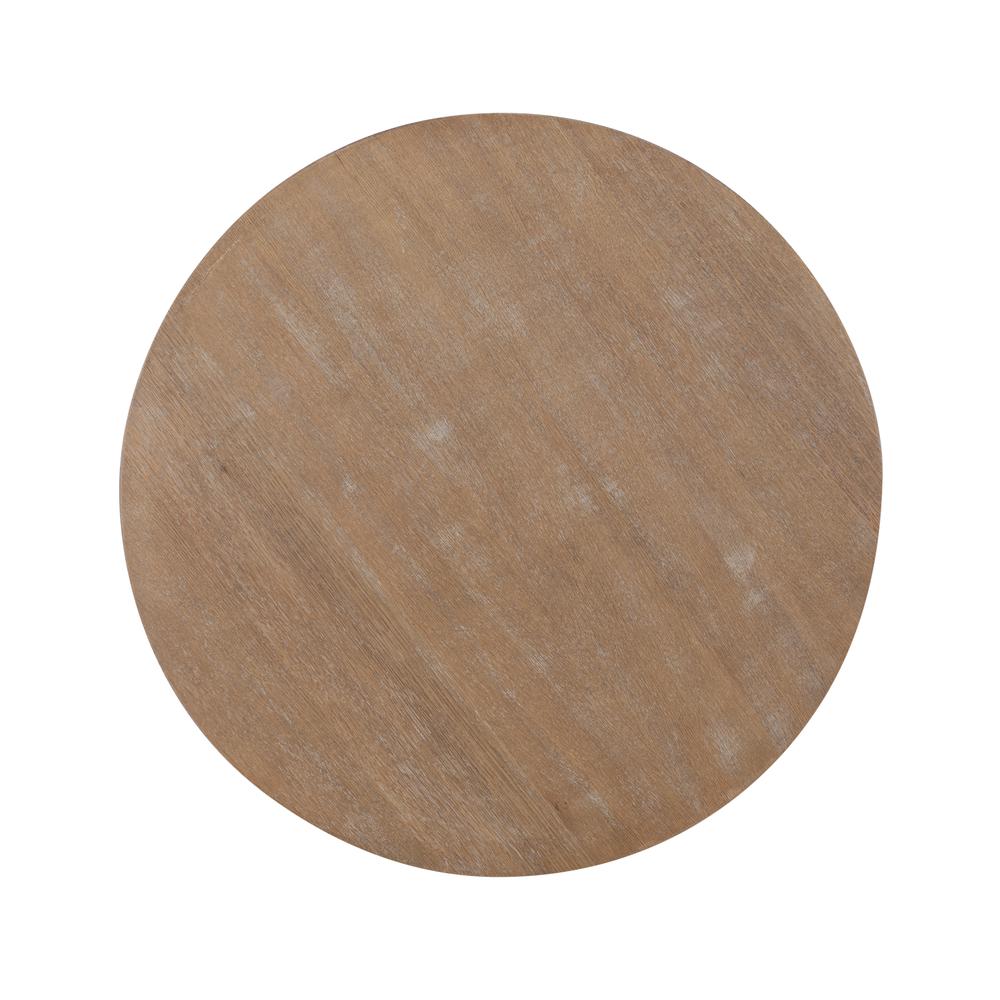 Avalon Light Natural Brown Round Table. Picture 5