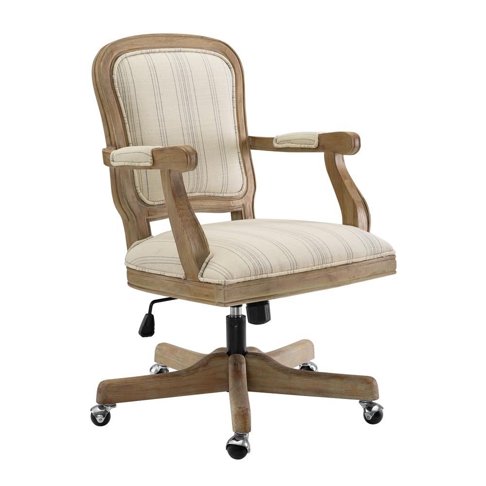 Maybell Office Chair, Neutral Stripes. Picture 3