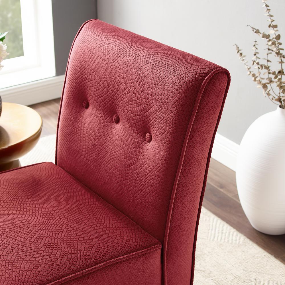 Coco Accent Chair - Red. Picture 2