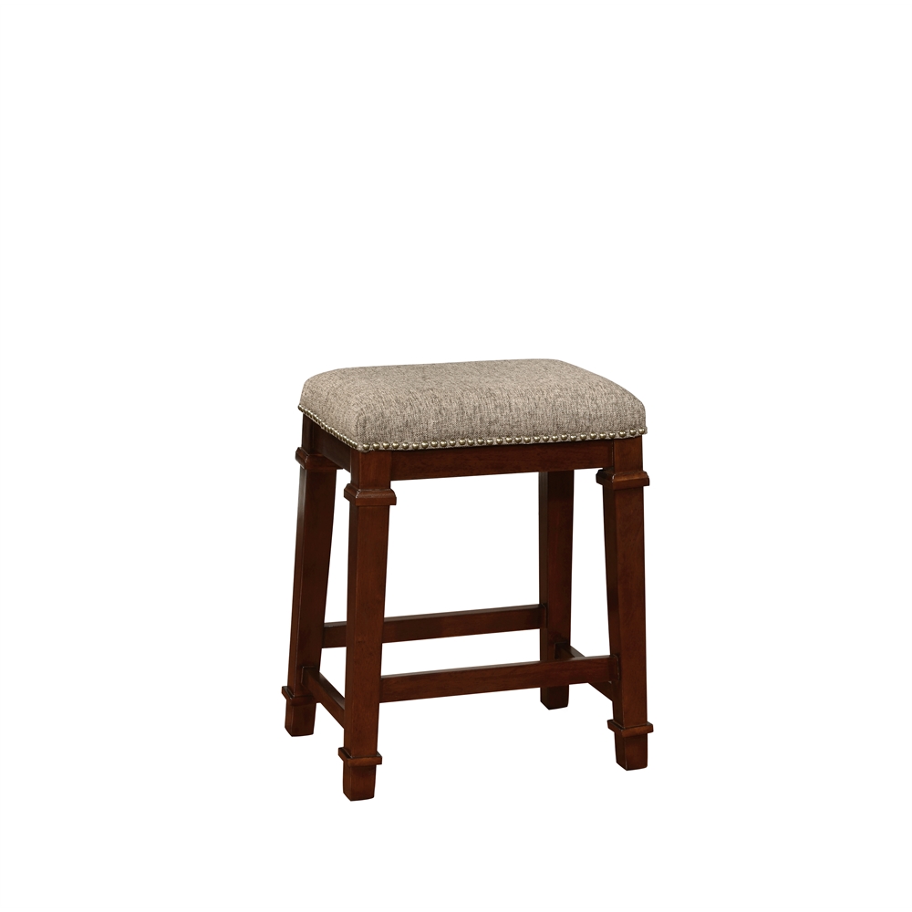 Kennedy Backless Tweed Counter Stool. Picture 1