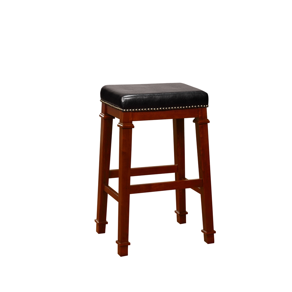 Kennedy Backless PU Bar Stool. Picture 1