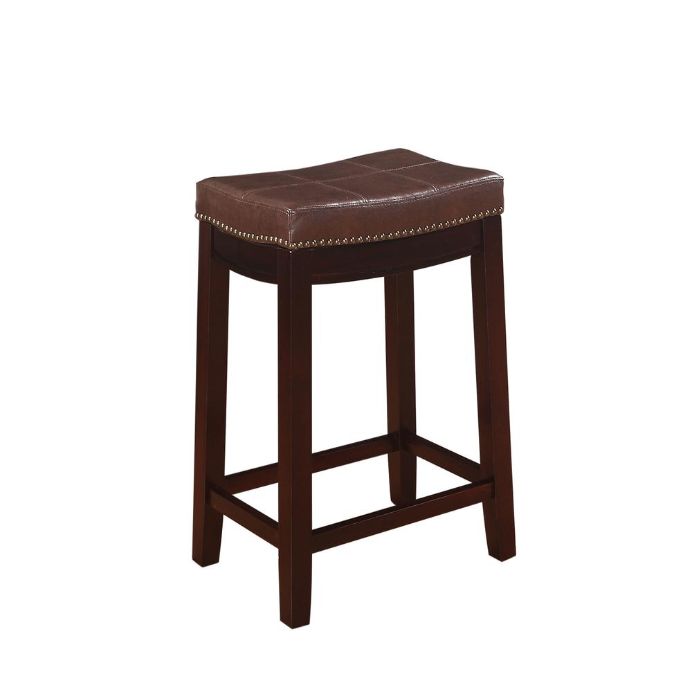Claridge Brown Counter Stool. Picture 1