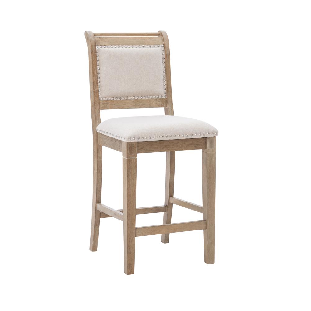 Emmy Natural Counter Stool. The main picture.
