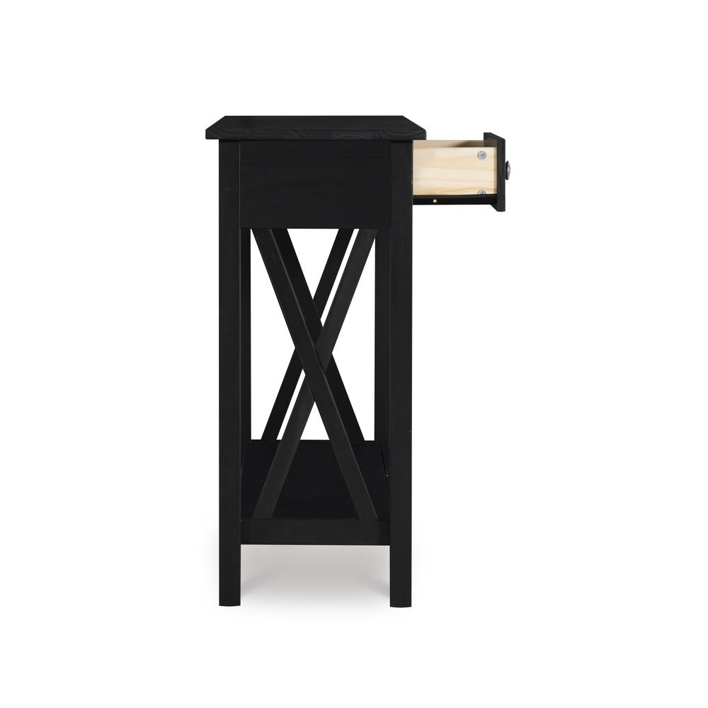 Davis Console Table, Black. Picture 7