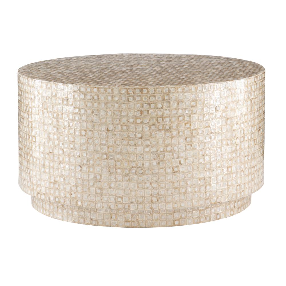 Perrin Capiz Mosaic Coffee Table. Picture 1