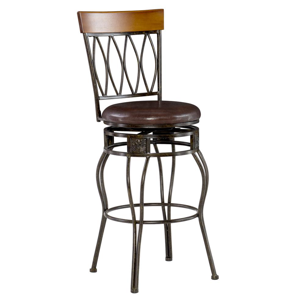 Four Oval Back Bar Stool 30. Picture 9