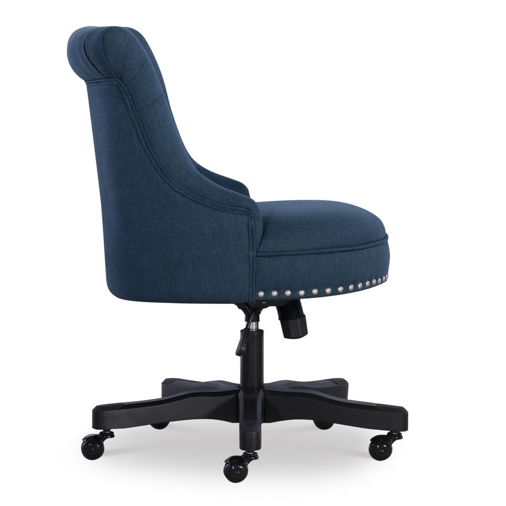 Sinclair Office Chair, Azure Blue. Picture 3