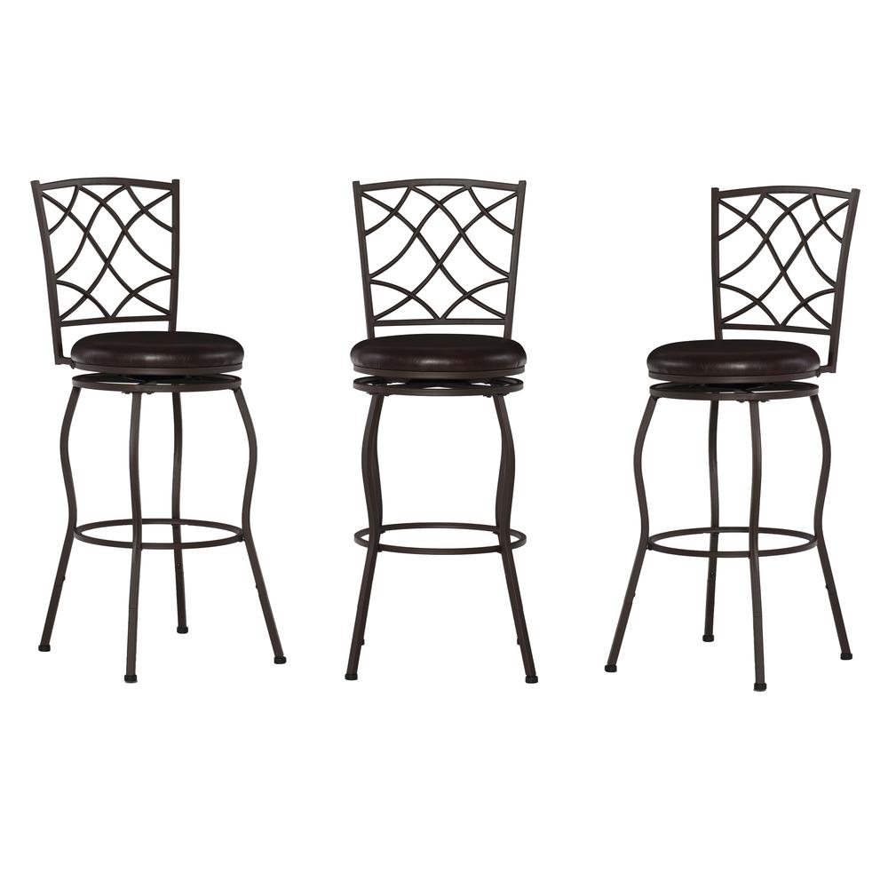 Casey Adjustable Stool Set Of Three. Picture 6