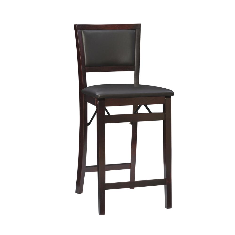 Triena 24 In Pad Back Folding Counter Stool. The main picture.