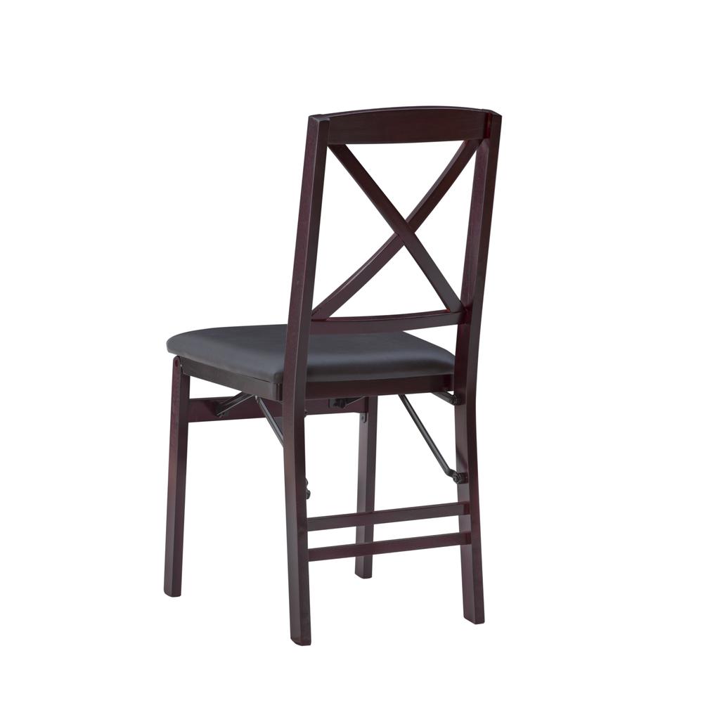 Triena 18 In X Back Folding Chair - Set Of Two. Picture 5