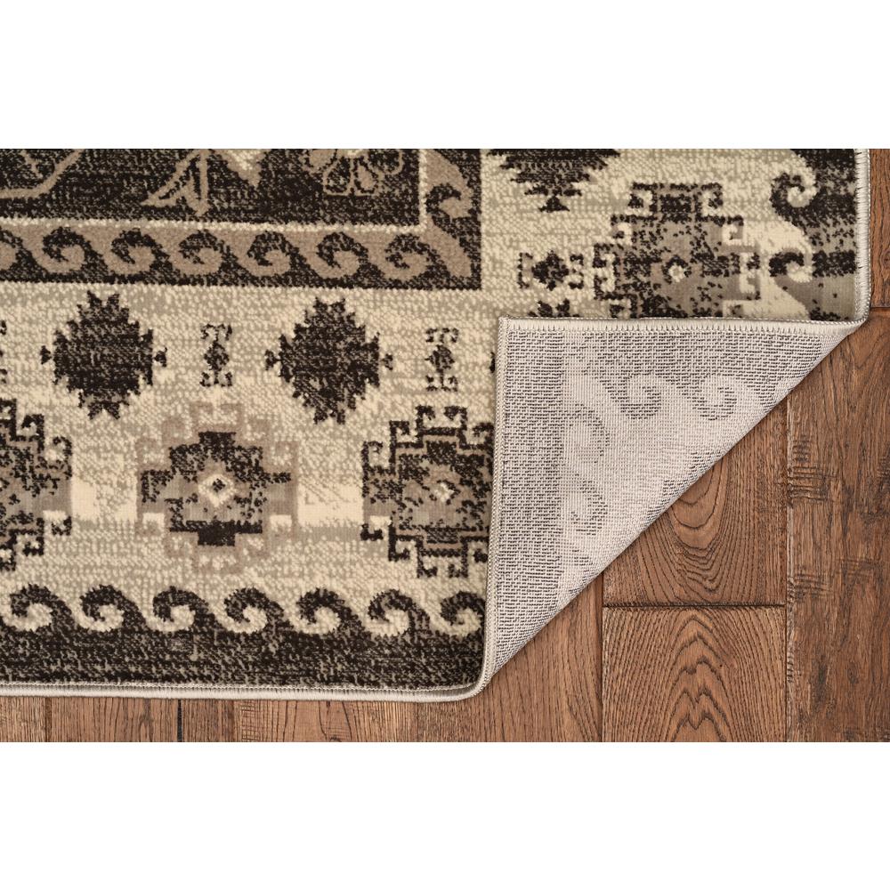 Vintage Buharra Grey & Charcoal 9x12, Rug. Picture 4
