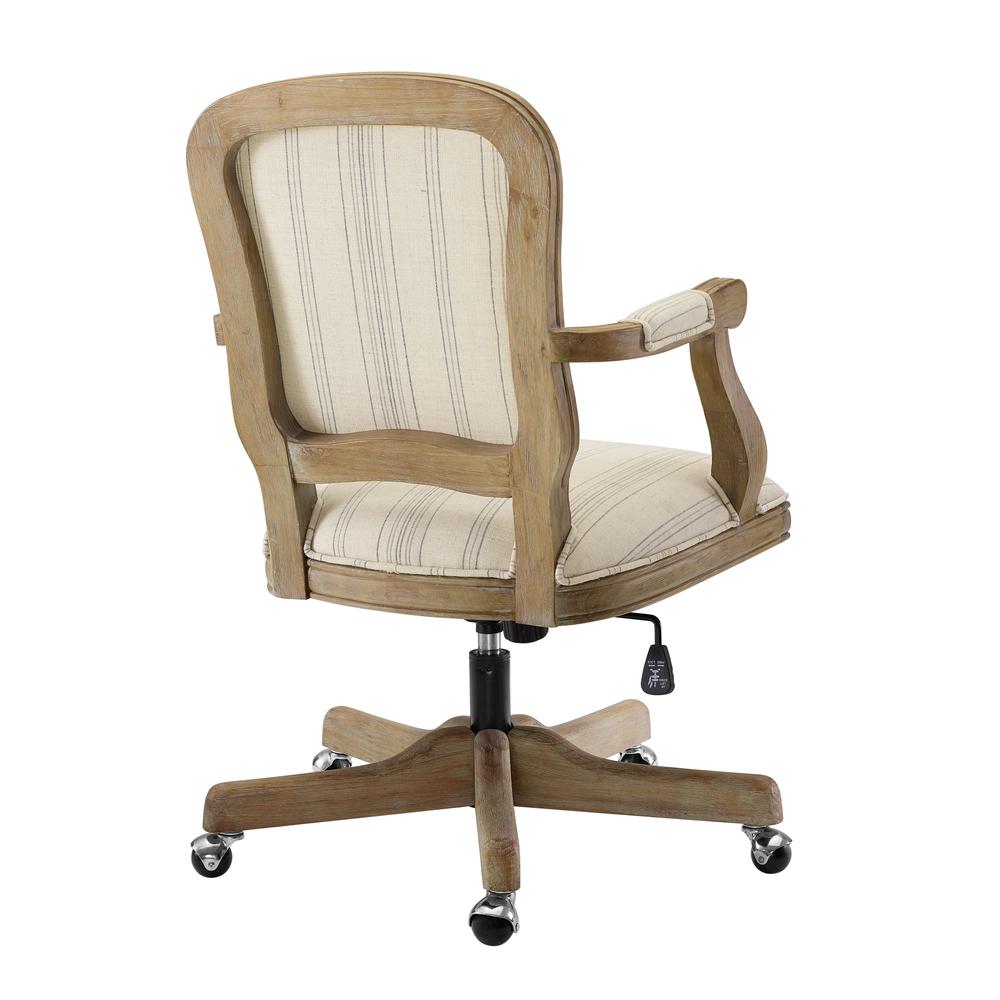 Maybell Office Chair, Neutral Stripes. Picture 5
