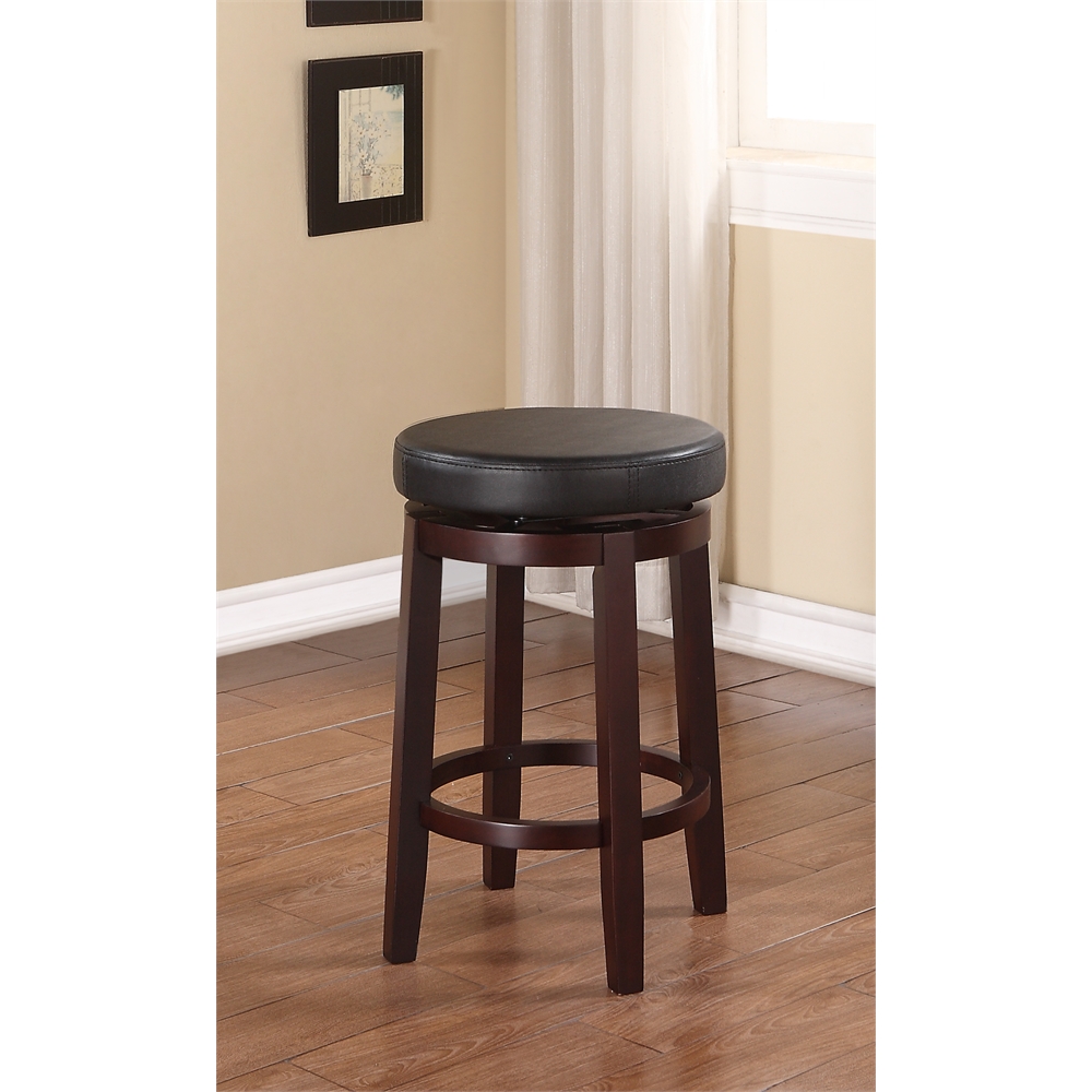 Maya Black 24 Inches Counter Stool. Picture 2