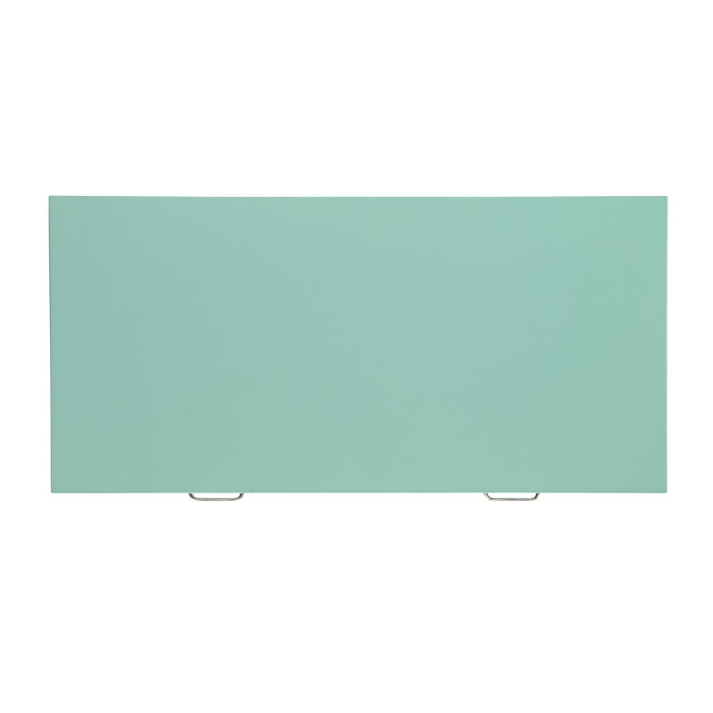 Penney 2-Drawer Desk, Turquoise. Picture 9