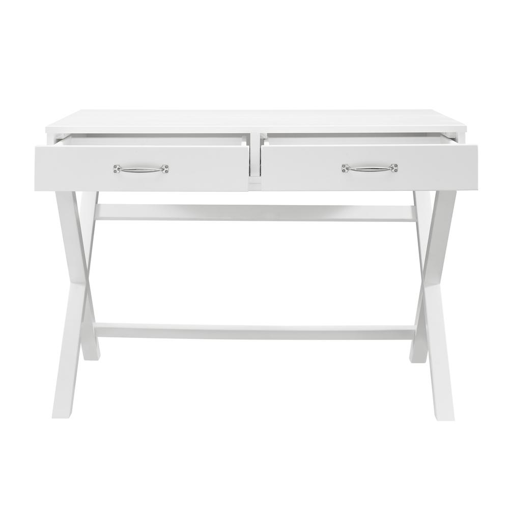 Penney 2-Drawer Desk, White. Picture 5