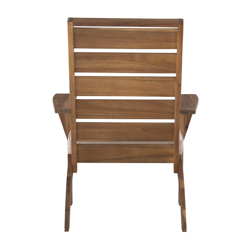 Rockport Brown Outdoor Chair. Picture 5