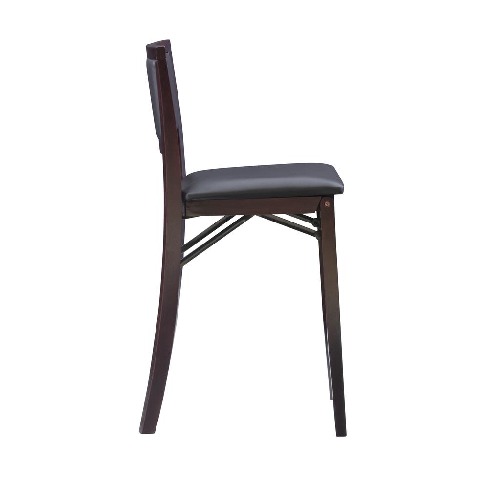 Triena 24 In Pad Back Folding Counter Stool. Picture 3