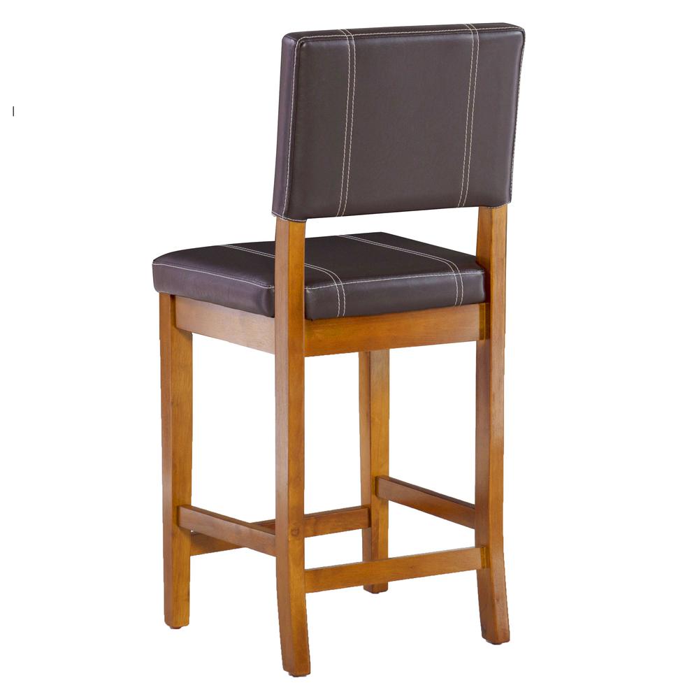 Milano Counter Stool Brown 24. Picture 5