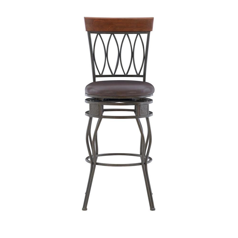 Four Oval Back Bar Stool 30. Picture 2