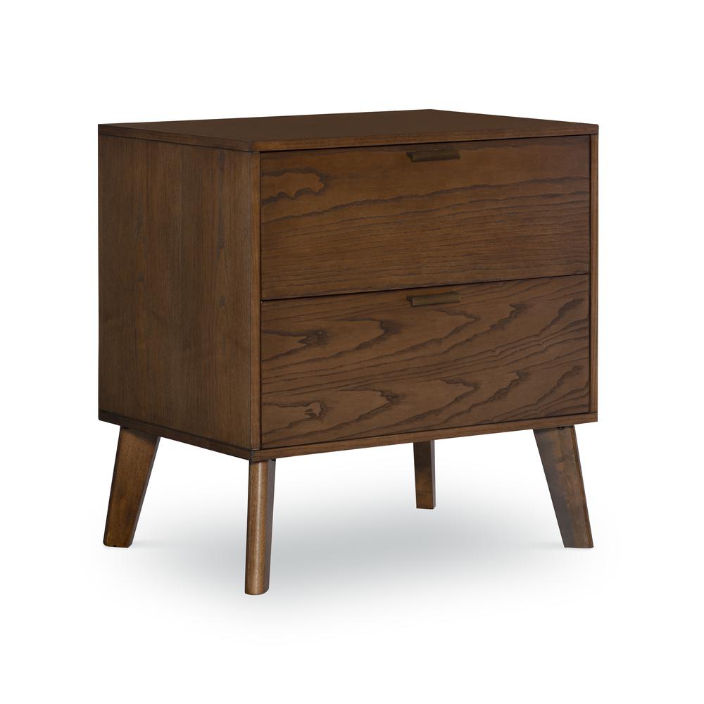 Reid Two Drawer Nightstand. Picture 1