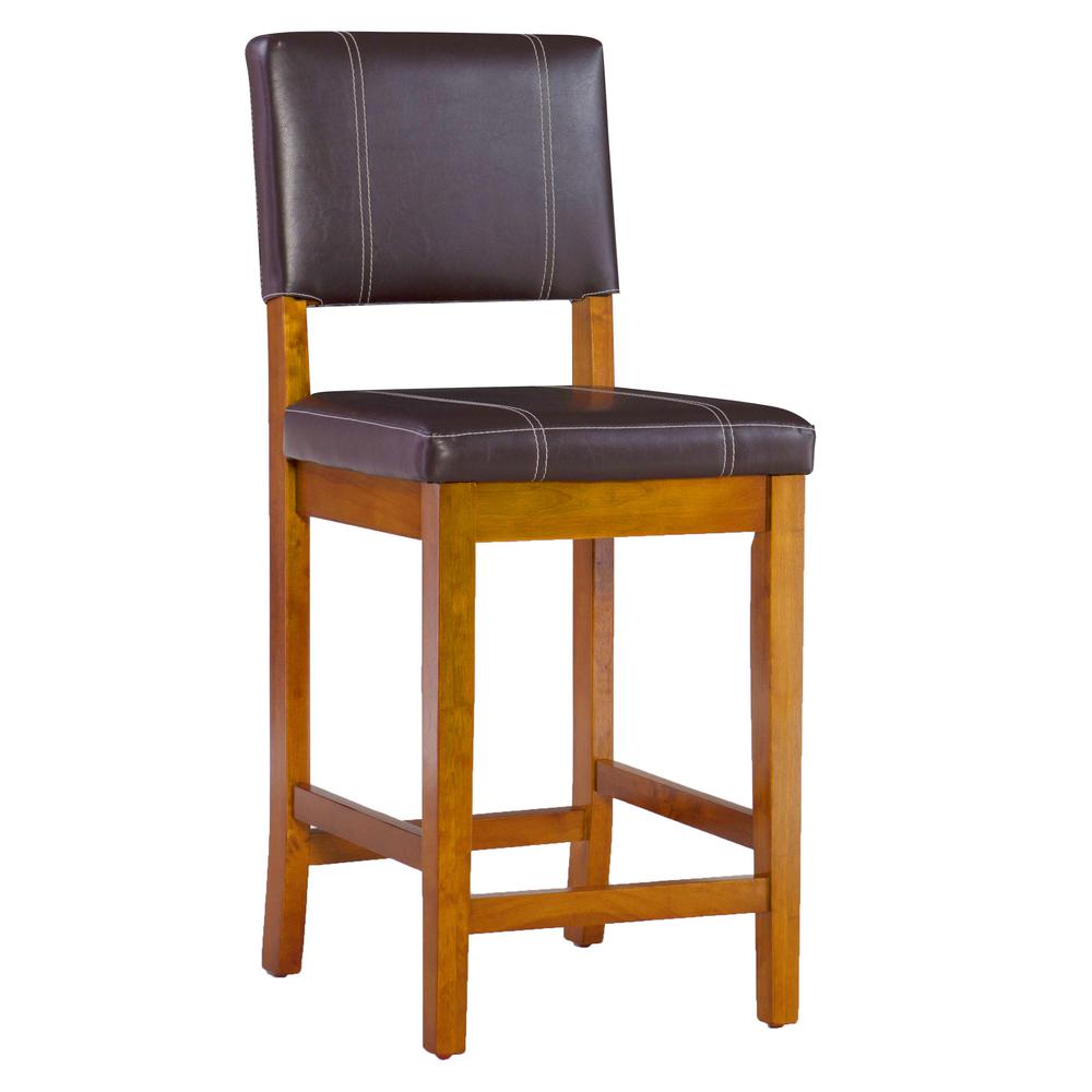 Milano Counter Stool Brown 24. Picture 2