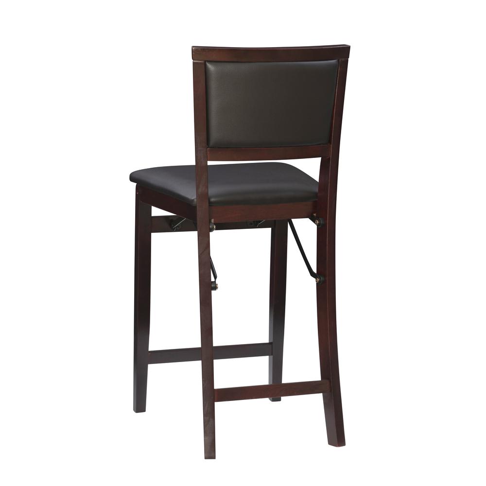 Triena 24 In Pad Back Folding Counter Stool. Picture 4